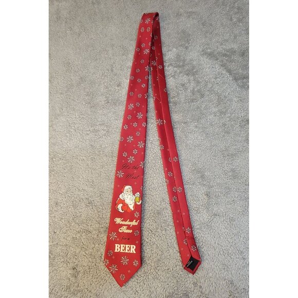 Knotty & Nice Men's Ugly Christmas Necktie - Picture 1 of 9